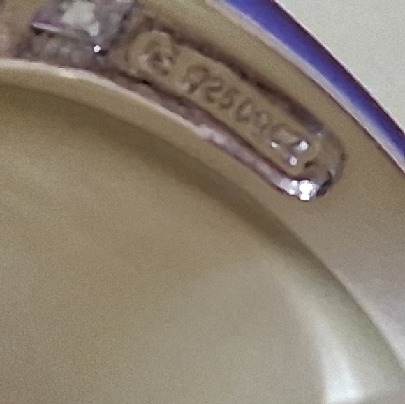 Sterling Silver CZ Cubic Zirconia Ring - Picture 11 of 11